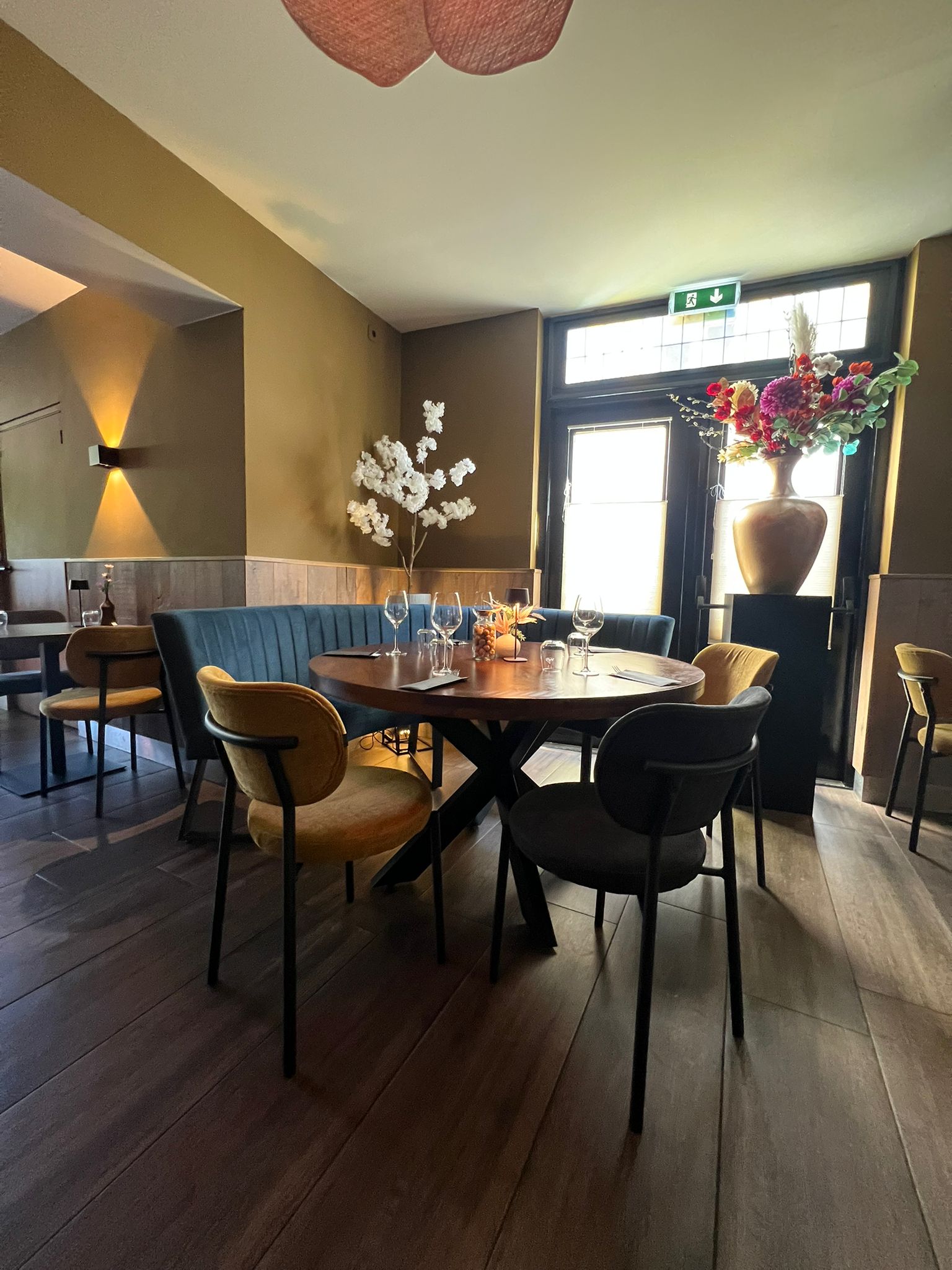Warm en gastvrij interieur van Bella Vita